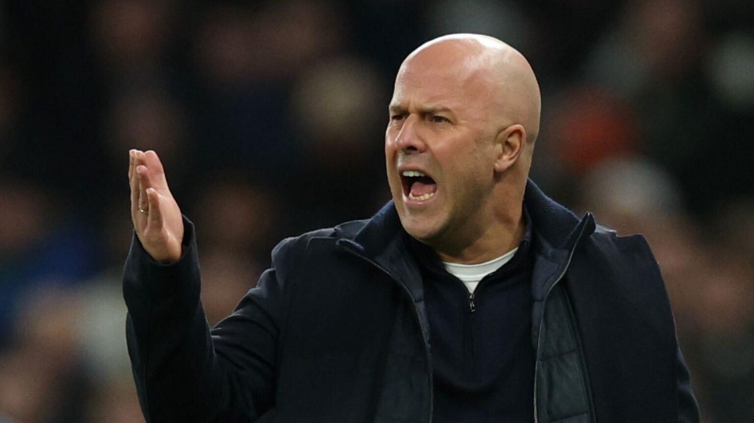 Arne Slot makes Liverpool played like nine men comment after surviving Spurs comeback