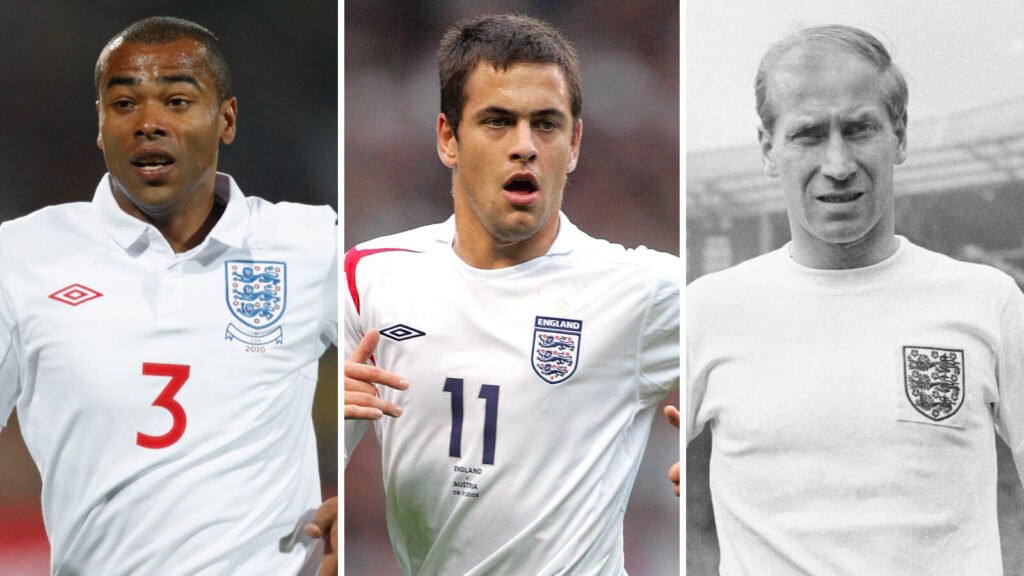 The England C-Team full of Coles, Charltons and an Arsenal Judas