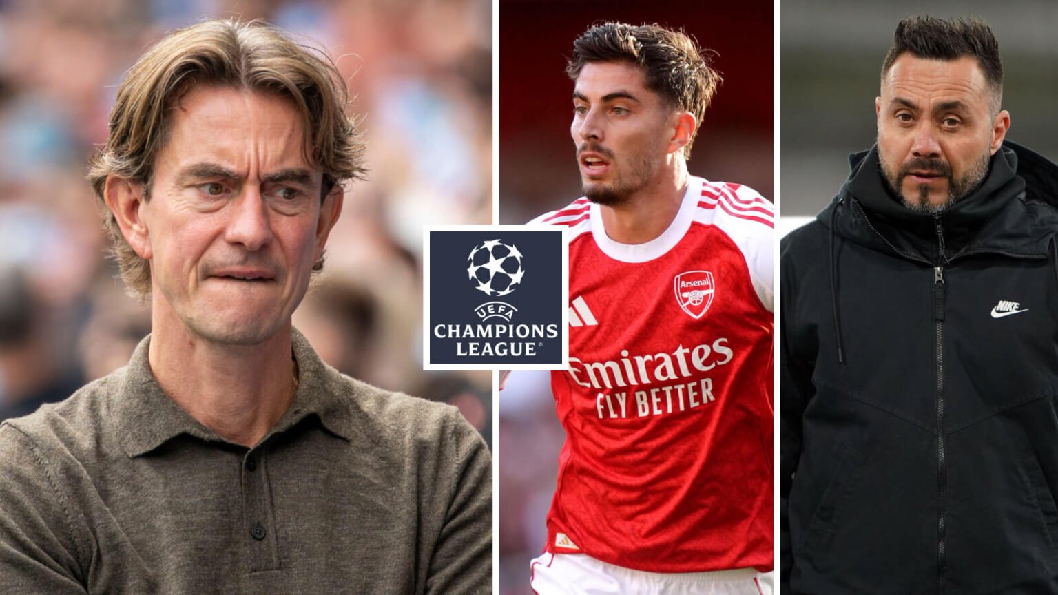 Big Midweek: Marseille v Liverpool, Tottenham, Rosenior and Havertz over Gyokeres