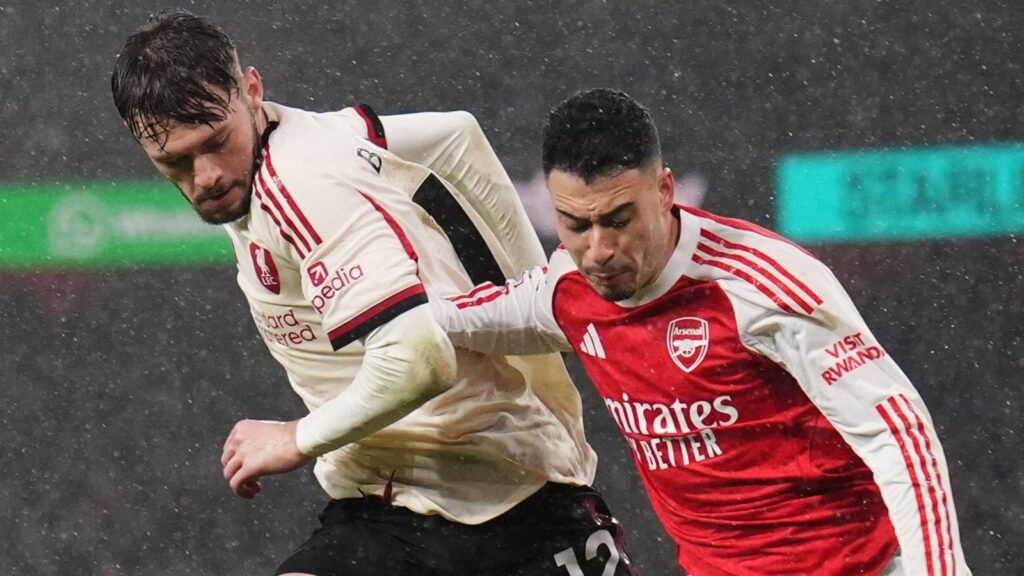 Gabriel Martinelli reveals apology to Conor Bradley as he explains actions after controversial shove