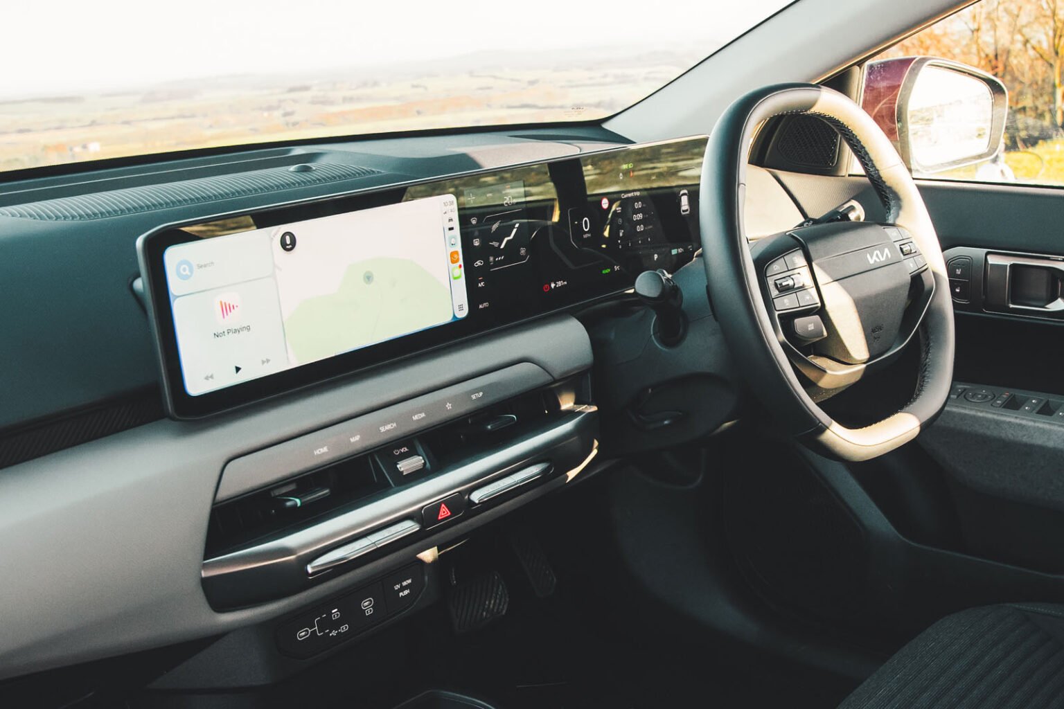 Kia sticking with buttons as it ramps up in-car tech