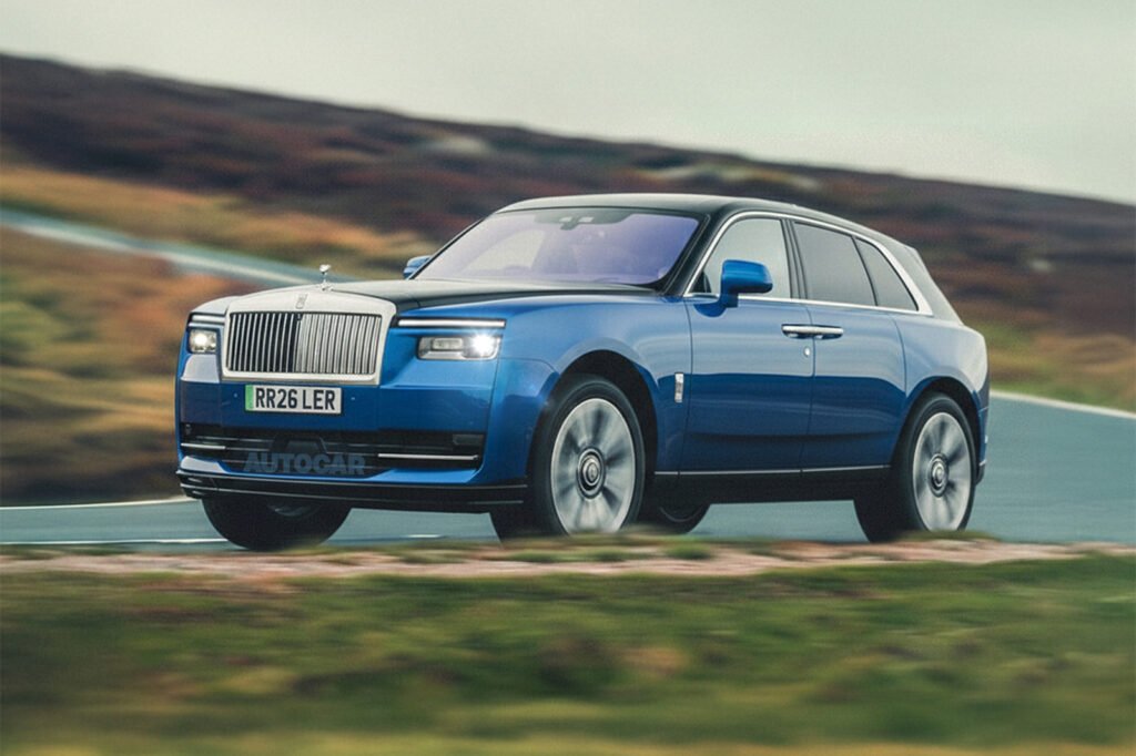 Rolls-Royce priming electric Cullinan with dramatic new look