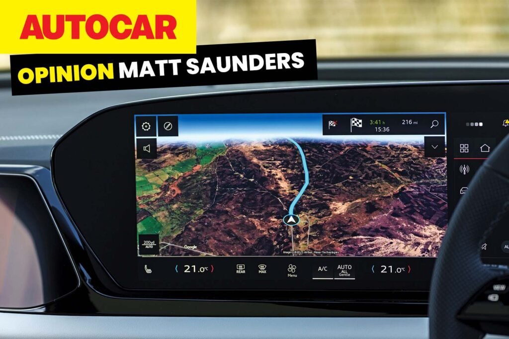 What’s wrong with a sat-nav that points North?