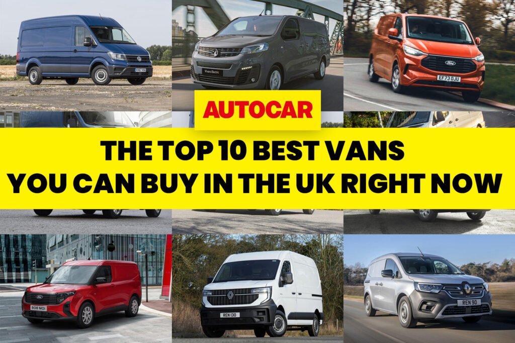 Revealed: The top 10 best vans you can buy in the UK right now