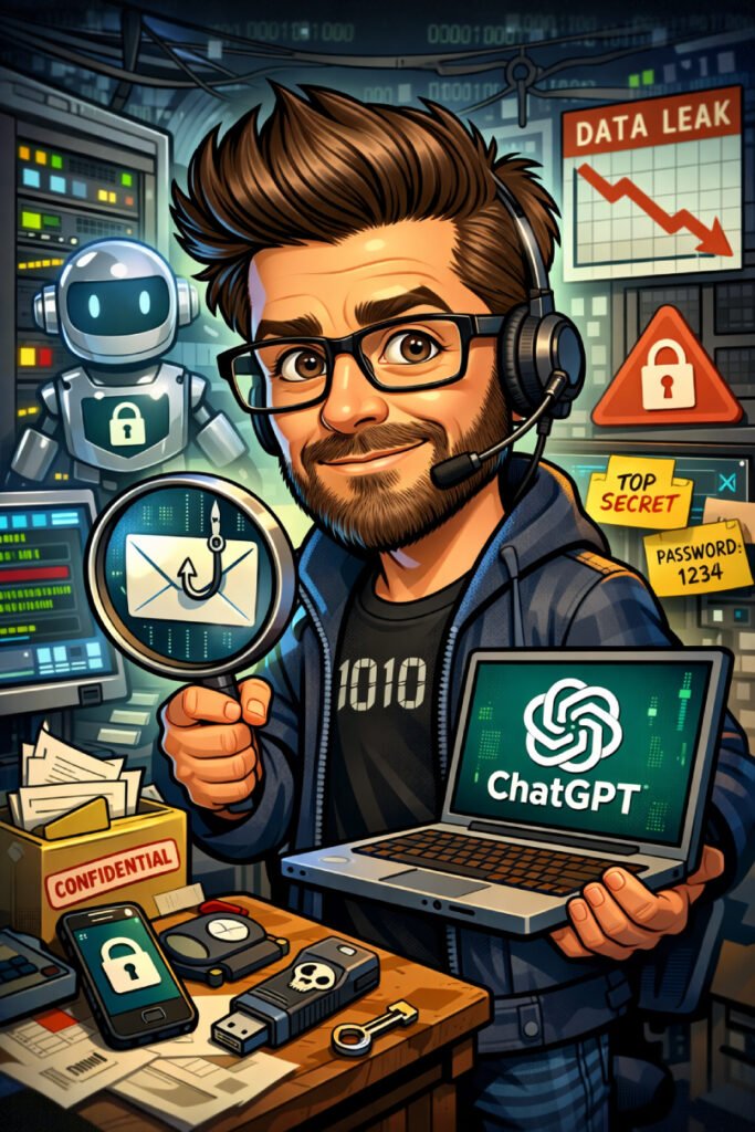 Viral AI Caricatures Highlight Shadow AI Dangers