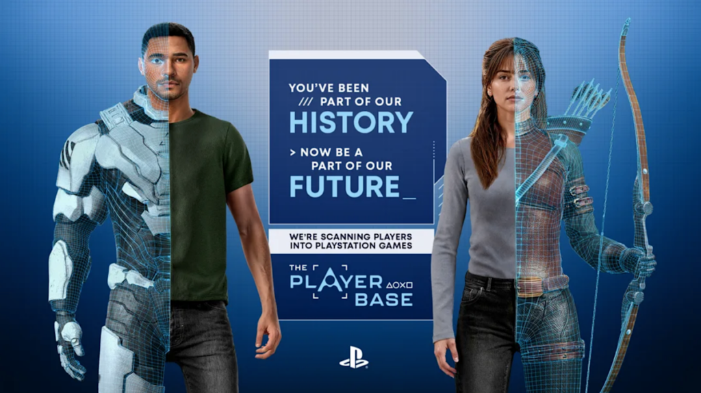 Sony is starting a weird service that scans people to put them in PlayStation games