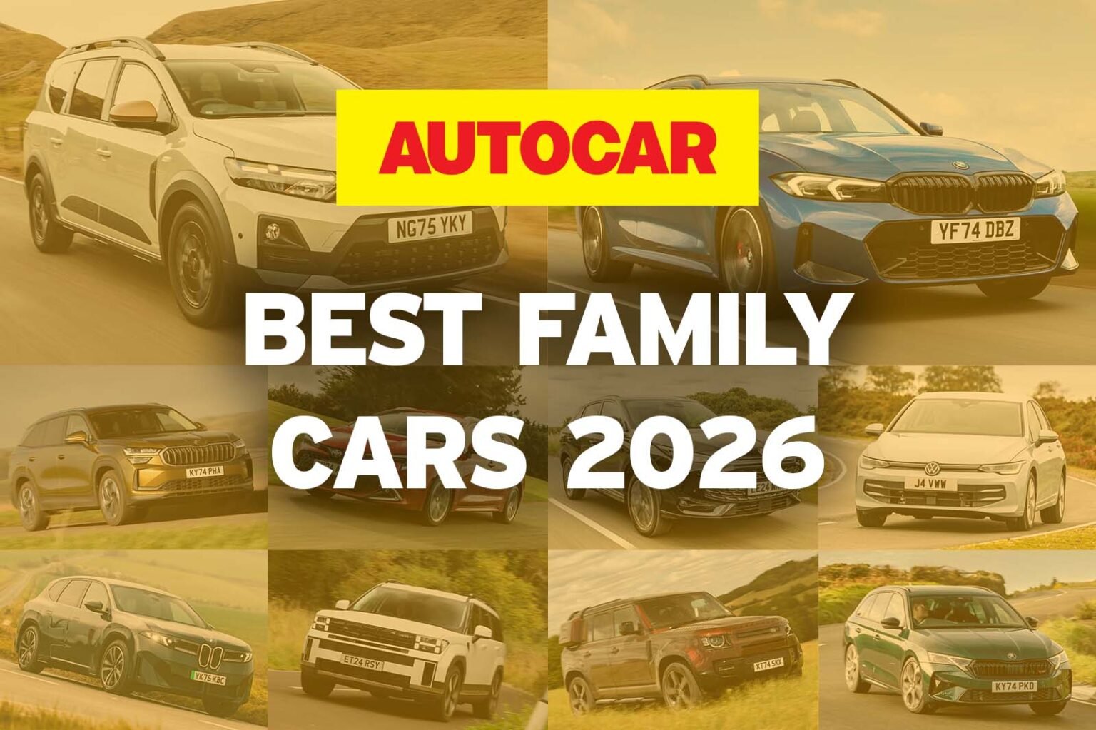 The best family cars – driven, rated and ranked