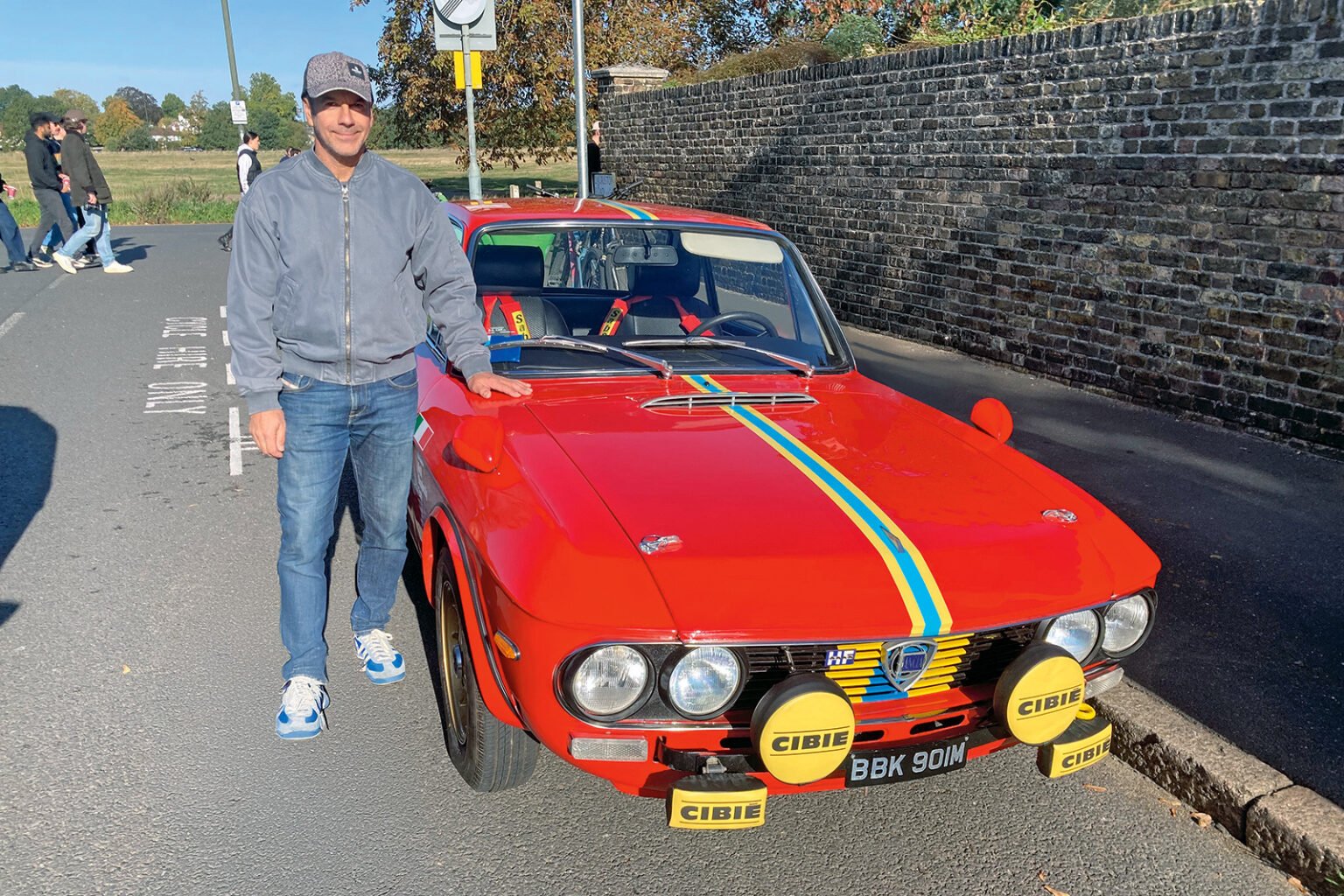 “It has to be used”: I take my Lancia Fulvia rally car on the school run